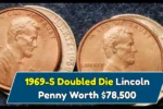 1969 S Doubled Die Lincoln